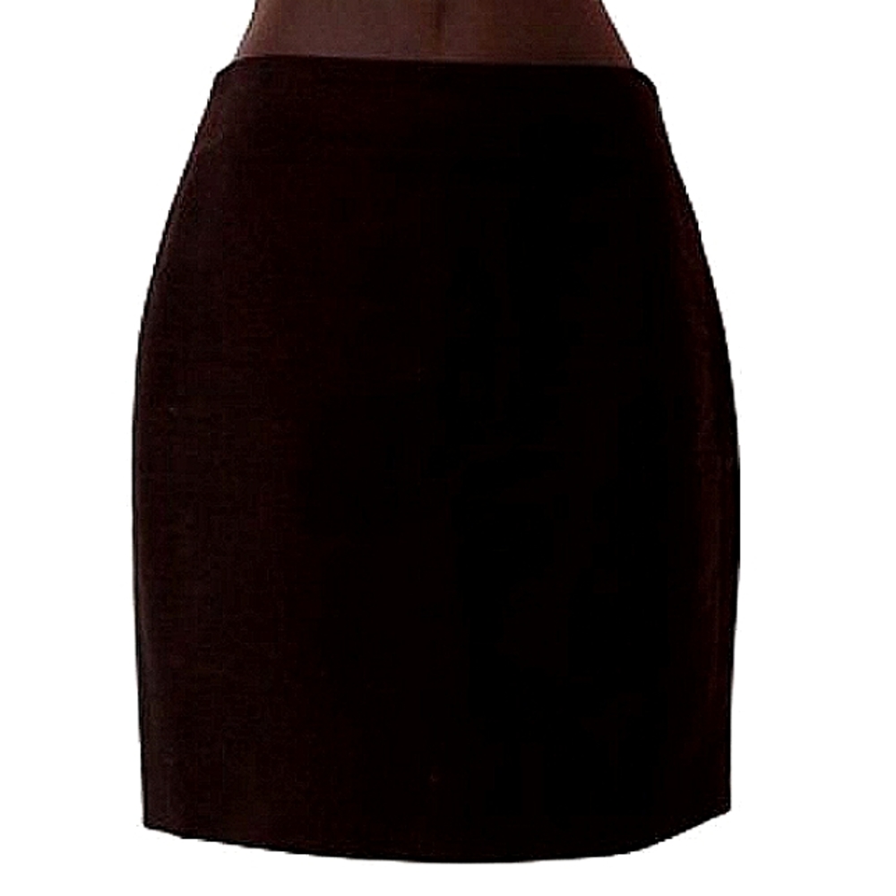 J. Crew No. 2 Pencil Black Cotton Skirt- Sz. 0P - Picture 3 of 8